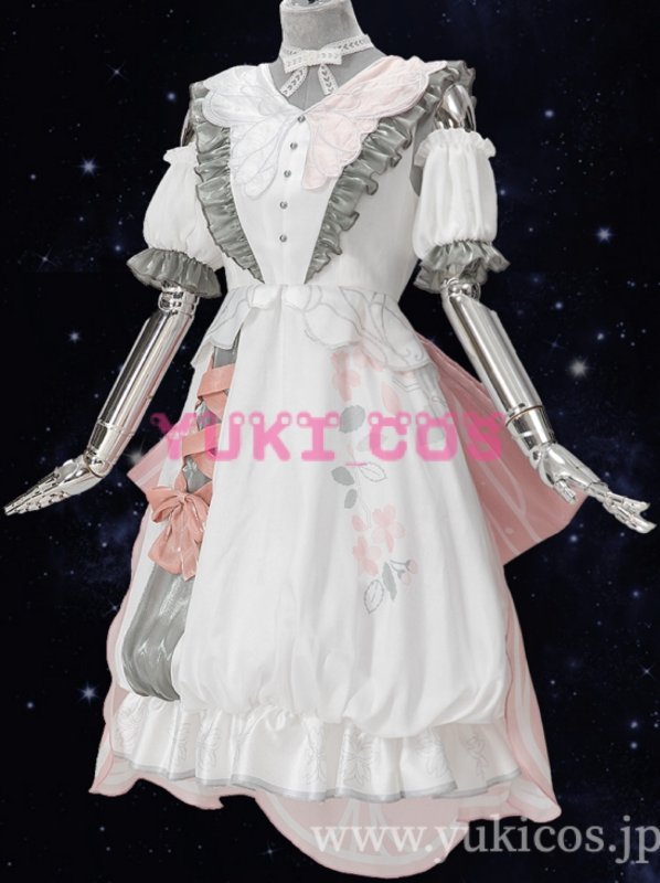 画像4: プロジェクトセカイ プロセカ That flower, once moreガチャ こぼれた想い クロワール・ベスティ 暁山瑞希 コスプレ衣装 送料無料 (4)