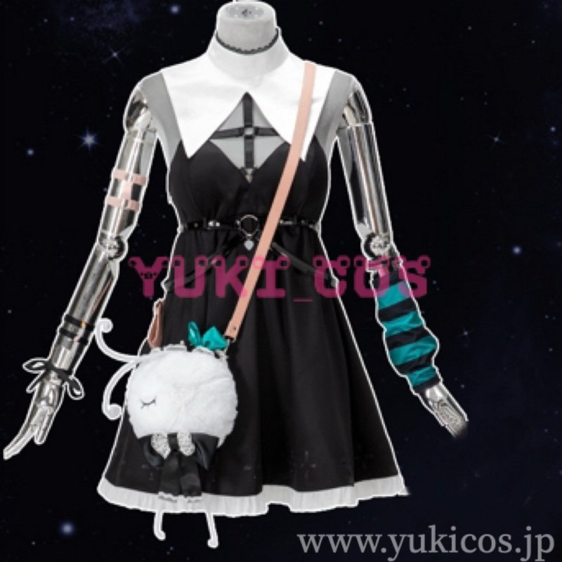 画像5: Vtuber にじさんじ アザ妹 アリ コスプレ衣装 送料無料 (5)