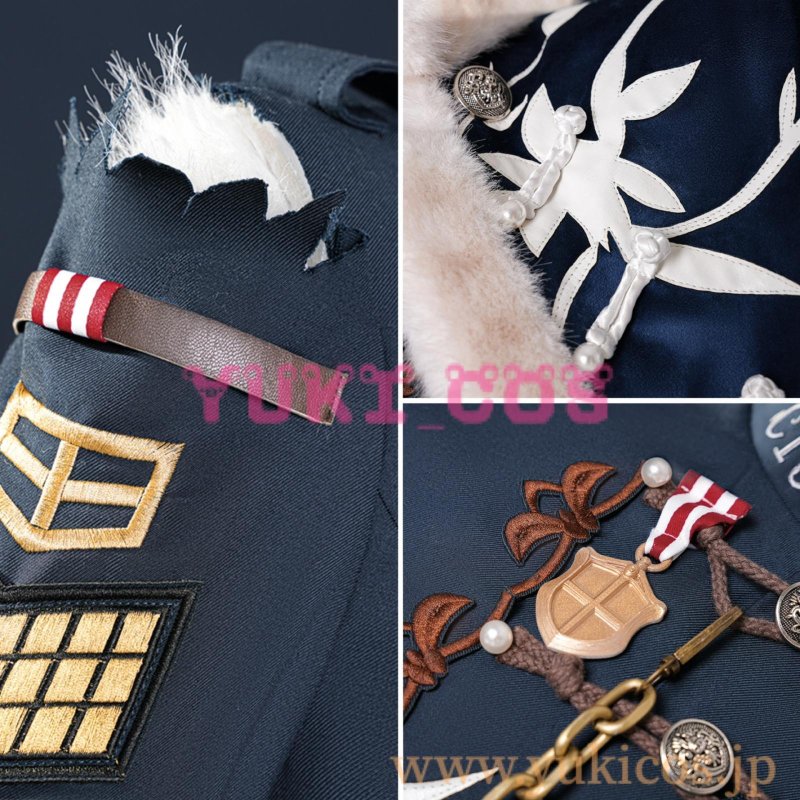 画像10: 第五人格×コナン・ドイル財団 コラボ 一等航海士 SSR衣装 レストレード警部 コスプレ衣装 送料無料 (10)