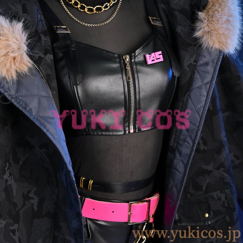 画像6: プロジェクトセカイ プロセカ ビビバス Vivid BAD SQUAD ULTRA C 白石杏 コスプレ衣装 送料無料 (6)