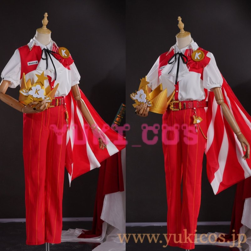 画像4: IdentityV 第五人格 アイデンティティV KFCコラボ Mentor K 騎士 コスプレ衣装 送料無料 (4)