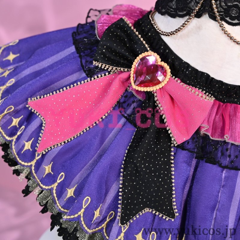 画像7: ラブライブ! スクールアイドルフェスティバル Aqours 小悪魔 黒澤ダイヤ コスプレ衣装 送料無料 (7)