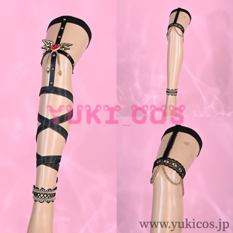 画像13: ラブライブ! スクールアイドルフェスティバル Aqours 小悪魔 黒澤ダイヤ コスプレ衣装 送料無料 (13)