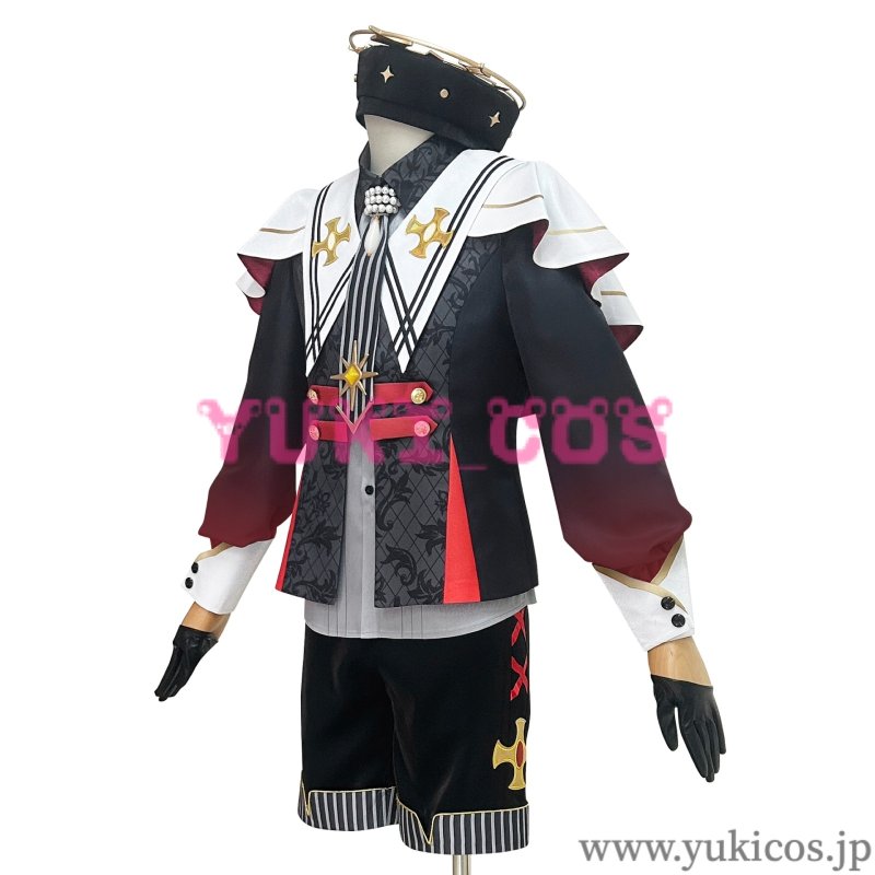 画像3: あんさんぶるスターズ!! あんスタ 堕天使たちの晩餐会 堕天使の翻弄 仙石忍 堕天使の自由 真白友也 堕天使の警告 朱桜司 花群冬芽 ユメ コスプレ衣装 送料無料 (3)