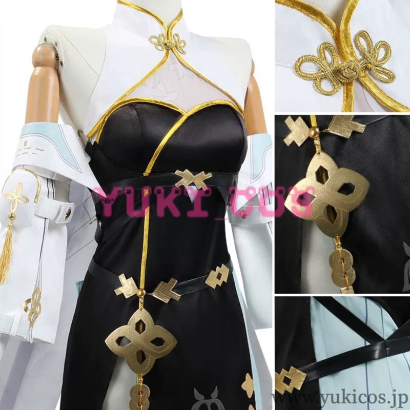 画像3: Wuthering Waves 鳴潮 メイチョウ 白芷 びゃくし コスプレ衣装 送料無料 (3)