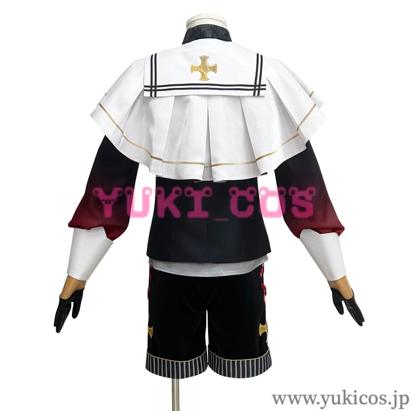 画像4: あんさんぶるスターズ!! あんスタ 堕天使たちの晩餐会 堕天使の翻弄 仙石忍 堕天使の自由 真白友也 堕天使の警告 朱桜司 花群冬芽 ユメ コスプレ衣装 送料無料 (4)