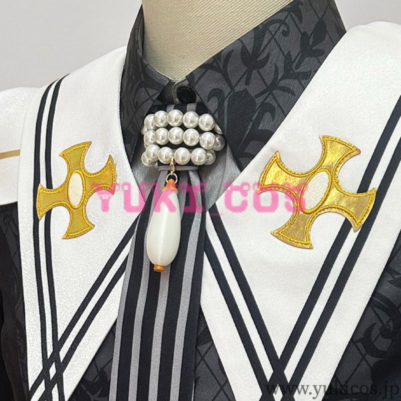 画像5: あんさんぶるスターズ!! あんスタ 堕天使たちの晩餐会 堕天使の翻弄 仙石忍 堕天使の自由 真白友也 堕天使の警告 朱桜司 花群冬芽 ユメ コスプレ衣装 送料無料 (5)