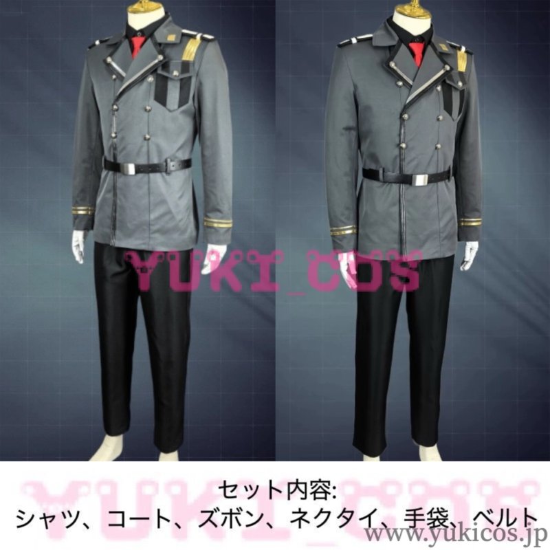 画像2: 86 エイティシックス シン シンエイ・ノウゼン 制服 コスプレ衣装 送料無料 (2)