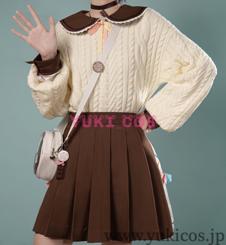 画像4: プロジェクトセカイ プロセカ 東雲絵名 天馬咲希 Sweet Chocolate バレンタインデー限定 コスプレ衣装 送料無料 (4)