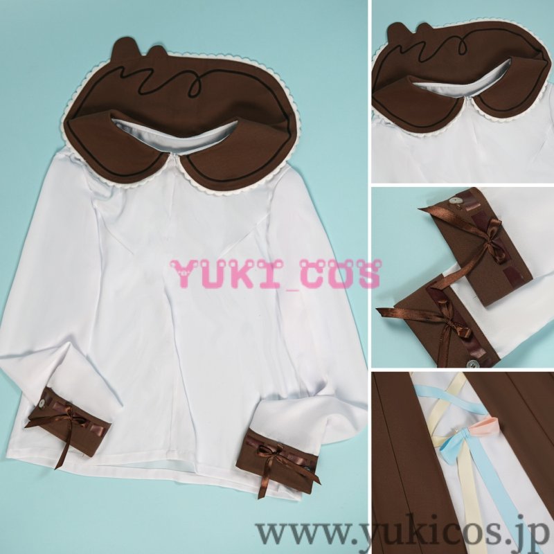 画像6: プロジェクトセカイ プロセカ 東雲絵名 天馬咲希 Sweet Chocolate バレンタインデー限定 コスプレ衣装 送料無料 (6)