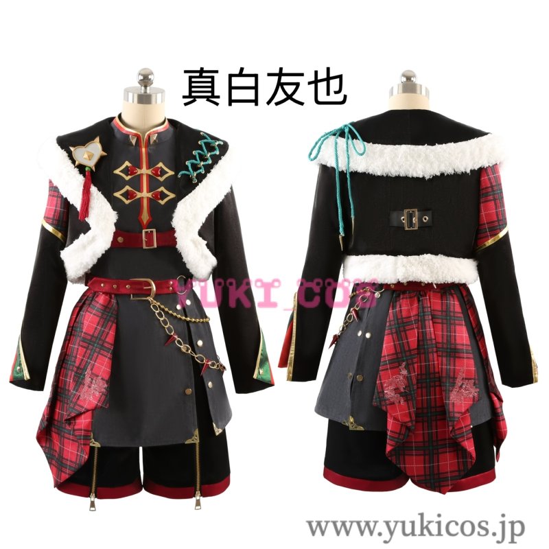 画像6: あんさんぶるスターズ!! あんスタ フェスプロデュース OVER★飛び越せHRCN! JUMPIN’ LUCK BEAT 仁兎なずな パラレルメイズ 真白友也 FALLIN’ LOVE=IT’S WONDERLAND 天満光 ハレノヒSugar Wave 紫之創 コスプレ衣装 送料無料 (6)