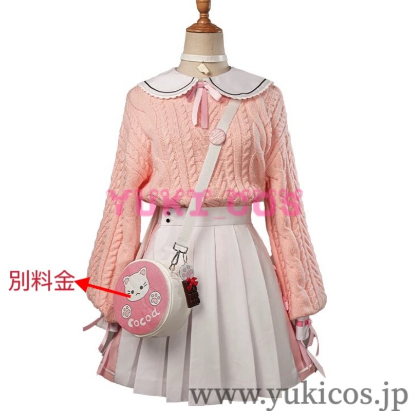 画像1: プロジェクトセカイ　プロセカ　白石杏　桃井愛莉　鳳えむ　暁山瑞希　Sweet Chocolate　バレンタインデー限定　コスプレ衣装　送料無料 (1)