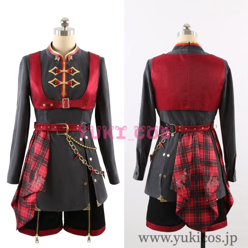 画像15: あんさんぶるスターズ!! あんスタ フェスプロデュース OVER★飛び越せHRCN! JUMPIN’ LUCK BEAT 仁兎なずな パラレルメイズ 真白友也 FALLIN’ LOVE=IT’S WONDERLAND 天満光 ハレノヒSugar Wave 紫之創 コスプレ衣装 送料無料 (15)