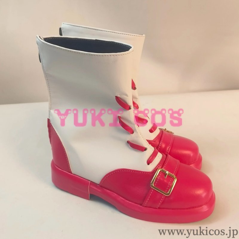 画像2: あんさんぶるスターズ!! あんスタMusic 溶けた心*思い出のスノーホワイト メルヘン・ホワイト ユメ アタック・ホワイト エス ロジカル・ホワイト カンナ リリカル・ホワイト ライカ 花群冬芽 冴霧笑主  名都神無 宝丈萊香 コスプレ靴 送料無料 (2)