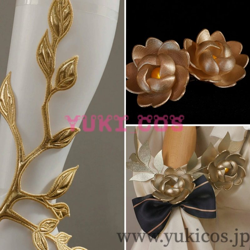 画像11: 崩壊スターレイル 崩スタ Aglaea アグライア コスプレ衣装 送料無料 (11)