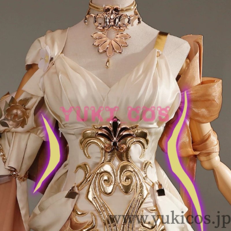 画像4: 崩壊スターレイル 崩スタ Aglaea アグライア コスプレ衣装 送料無料 (4)