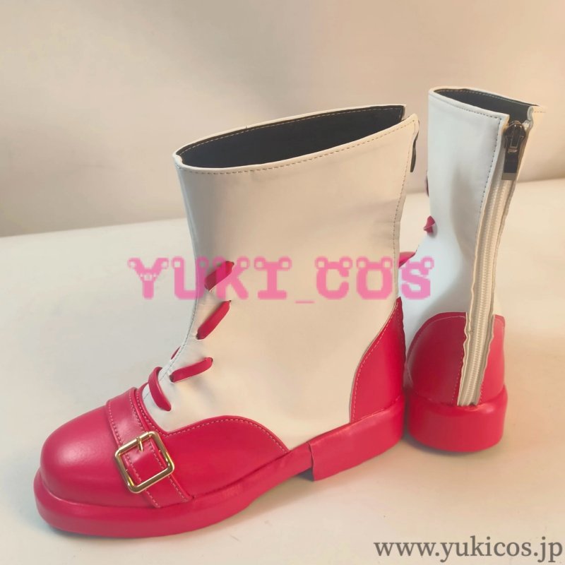 画像5: あんさんぶるスターズ!! あんスタMusic 溶けた心*思い出のスノーホワイト メルヘン・ホワイト ユメ アタック・ホワイト エス ロジカル・ホワイト カンナ リリカル・ホワイト ライカ 花群冬芽 冴霧笑主  名都神無 宝丈萊香 コスプレ靴 送料無料 (5)