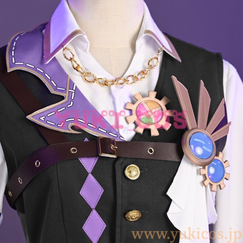 画像4: プロジェクトセカイ プロセカ ワンダーランズ×ショウタイム 4th Single ショウタイム・ルーラー にっこり 調査隊のテーマ 神代類 コスプレ衣装 送料無料 (4)