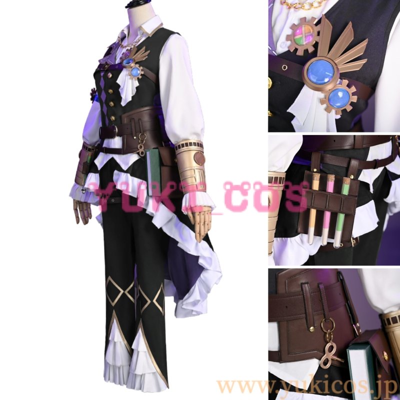 画像3: プロジェクトセカイ プロセカ ワンダーランズ×ショウタイム 4th Single ショウタイム・ルーラー にっこり 調査隊のテーマ 神代類 コスプレ衣装 送料無料 (3)