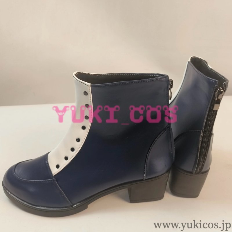 画像5: ブルーアーカイブ ブルアカ 才羽ミドリ メイド コスプレ靴 送料無料 (5)