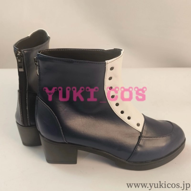 画像4: ブルーアーカイブ ブルアカ 才羽ミドリ メイド コスプレ靴 送料無料 (4)