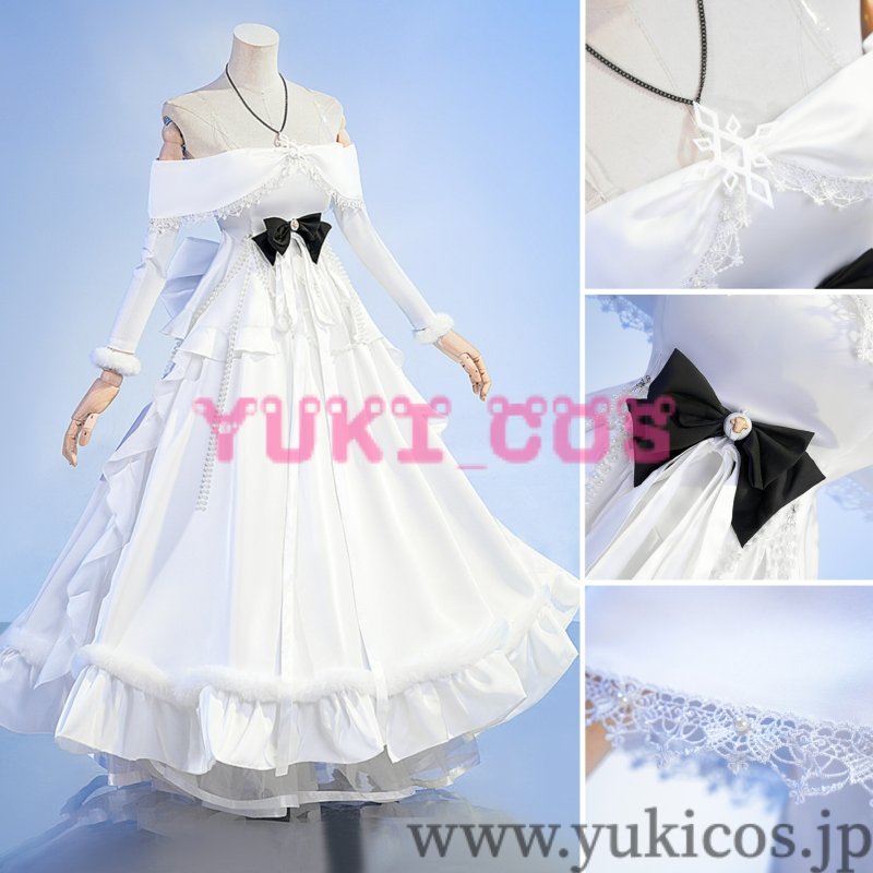 画像4: Dragon Raja: Cassell's Gate spiral love song 上杉絵梨衣 うえすぎえりい コスプレ衣装 送料無料 (4)