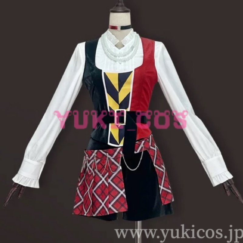画像8: ツイステッドワンダーランド ツイステ 夢の反逆者 リドル コスプレ衣装 送料無料 (8)