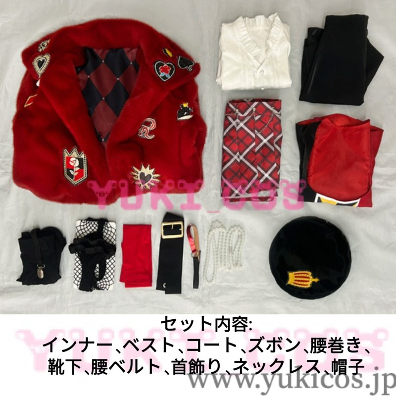 画像2: ツイステッドワンダーランド ツイステ 夢の反逆者 リドル コスプレ衣装 送料無料 (2)