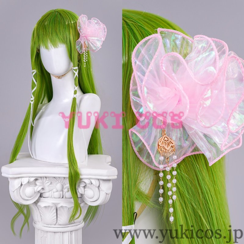 画像13: コードギアス 反逆のルルーシュ Lost Stories ロストストーリーズ C.C. コスプレ衣装 送料無料 (13)