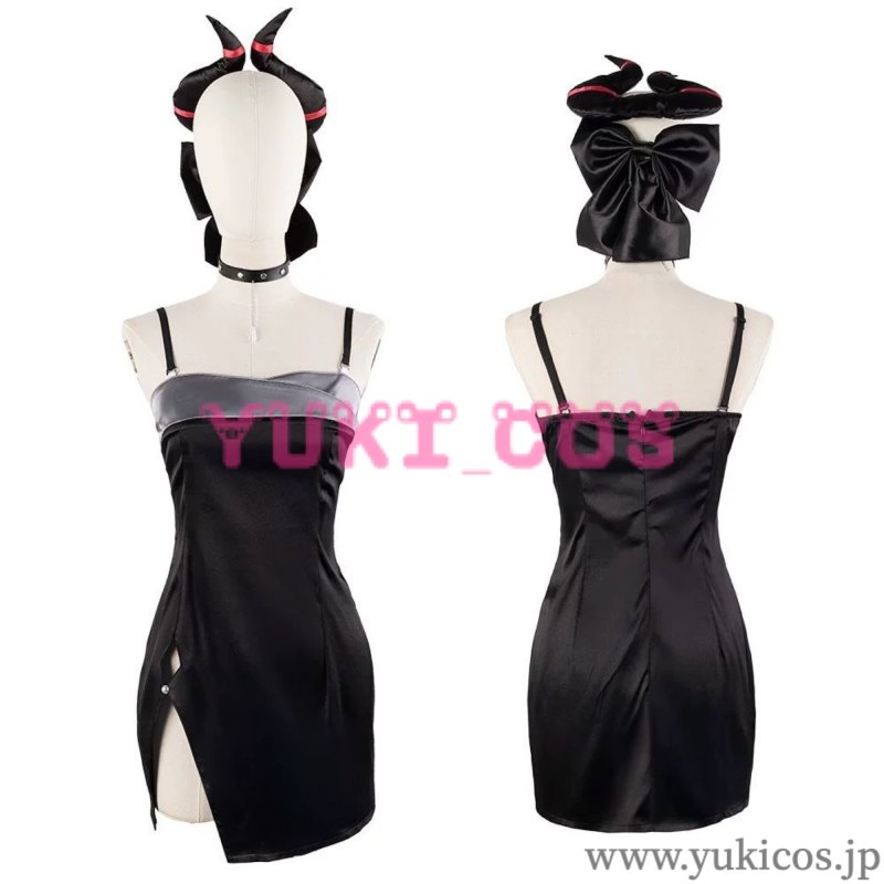 画像5: ブルーアーカイブ ブルアカ 鬼方カヨコ ドレス コスプレ衣装 送料無料 (5)