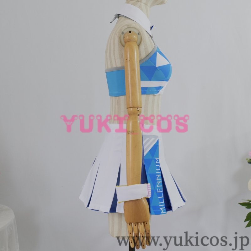 画像5: ブルーアーカイブ　ブルアカ　猫塚ヒビキ　ねこづかヒビキ　応援団　コスプレ衣装　送料無料 (5)