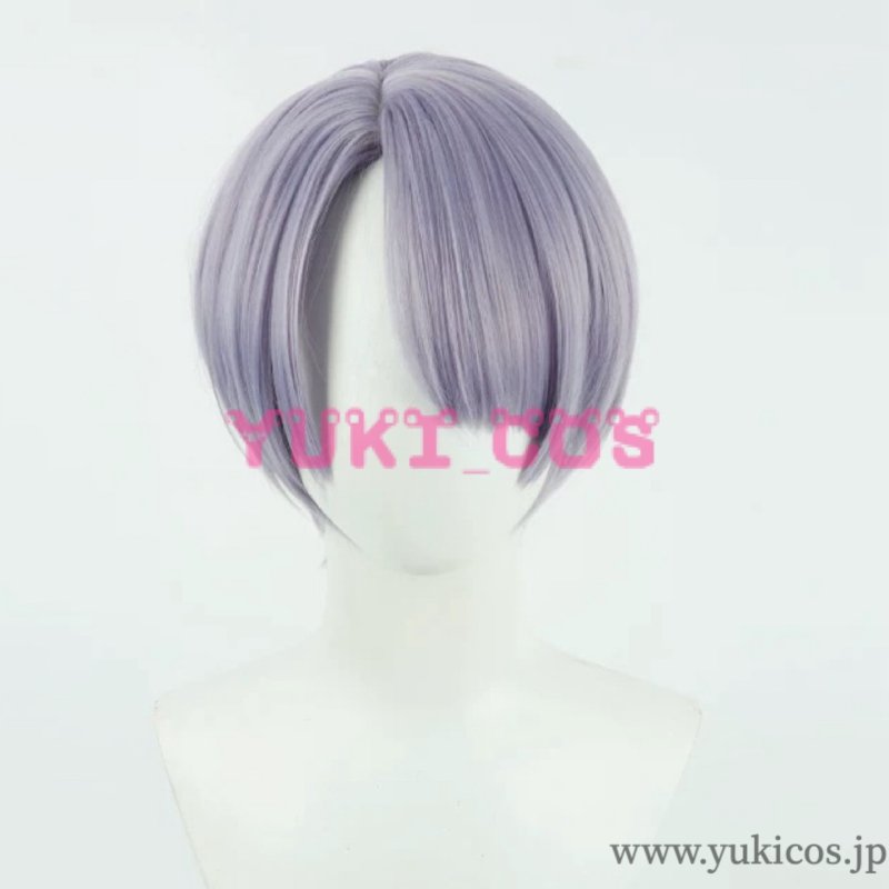 画像2: Vtuber　にじさんじ　弦月藤士郎　げんづきとうじろう　コスプレウィッグ　送料無料 (2)