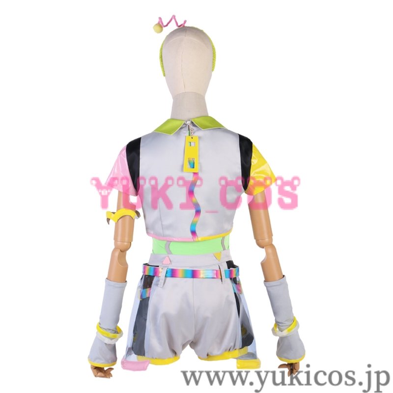 画像45: ラブライブ！スーパースター!! ビタミン　SUMMER！ 澁谷かのん　若菜四季　葉月恋　桜小路きな子　平安名すみれ　嵐千砂都　鬼塚夏美　唐可可　米女メイ　コスプレ衣装　送料無料 (45)