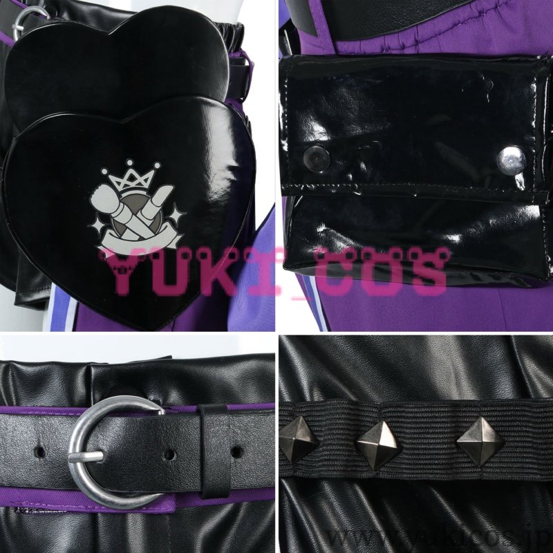 画像9: Vtuber　ホロライブ　FLOW GLOW　綺々羅々ヴィヴィ　Kikirara Vivi　コスプレ衣装　送料無料 (9)