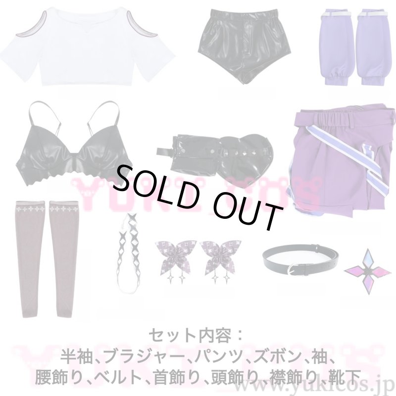 画像2: Vtuber　ホロライブ　FLOW GLOW　綺々羅々ヴィヴィ　Kikirara Vivi　コスプレ衣装　送料無料 (2)