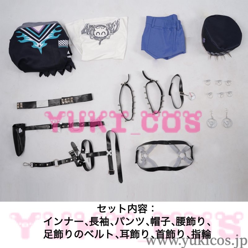 画像2: Vtuber　ホロライブ　FLOW GLOW　輪堂千速　Rindo Chihaya　コスプレ衣装　送料無料 (2)