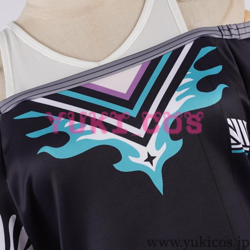 画像5: Vtuber　ホロライブ　FLOW GLOW　輪堂千速　Rindo Chihaya　コスプレ衣装　送料無料 (5)