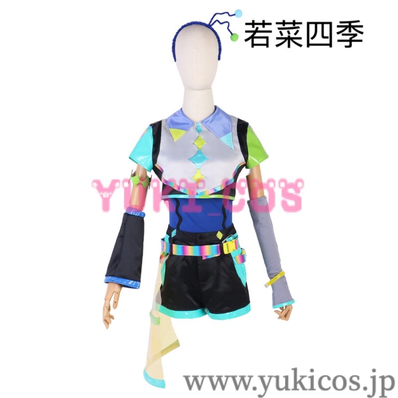 画像22: ラブライブ！スーパースター!! ビタミン　SUMMER！ 澁谷かのん　若菜四季　葉月恋　桜小路きな子　平安名すみれ　嵐千砂都　鬼塚夏美　唐可可　米女メイ　コスプレ衣装　送料無料 (22)