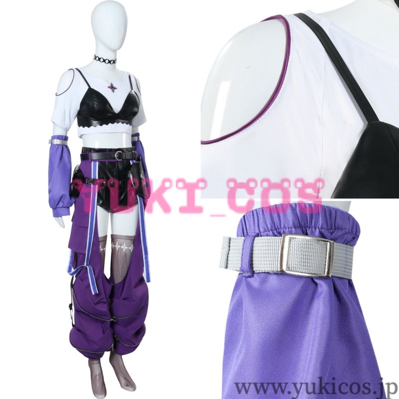 画像3: Vtuber　ホロライブ　FLOW GLOW　綺々羅々ヴィヴィ　Kikirara Vivi　コスプレ衣装　送料無料 (3)