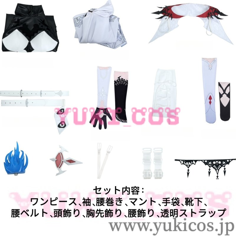 画像2: Vtuber　ホロライブ　Elizabeth Rose Bloodflame　エリザベス・ローズ・ブラッドフレイム　コスプレ衣装　送料無料 (2)