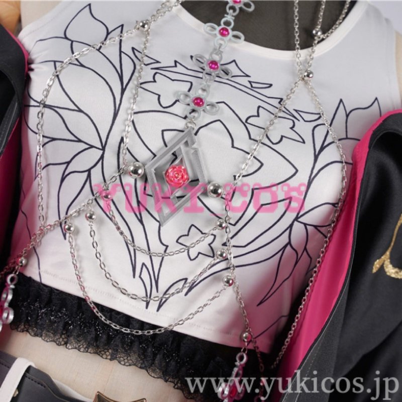 画像5: Vtuber　ホロライブ 　FLOW GLOW　Isaki Riona　響咲リオナ　コスプレ衣装　送料無料 (5)