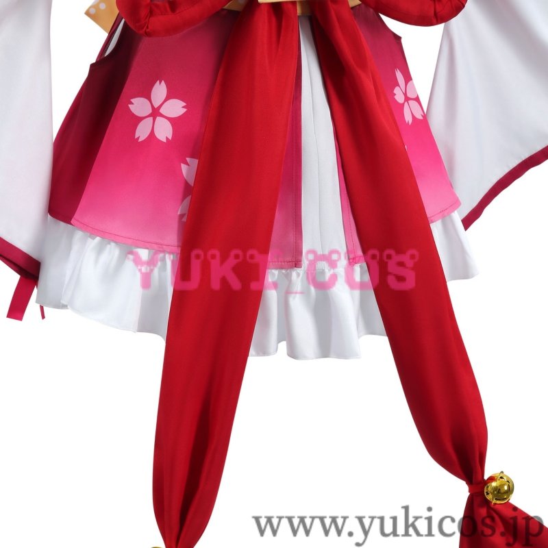 画像12: Vtuber　ホロライブ　Sakura Miko　さくらみこ　コスプレ衣装　送料無料 (12)
