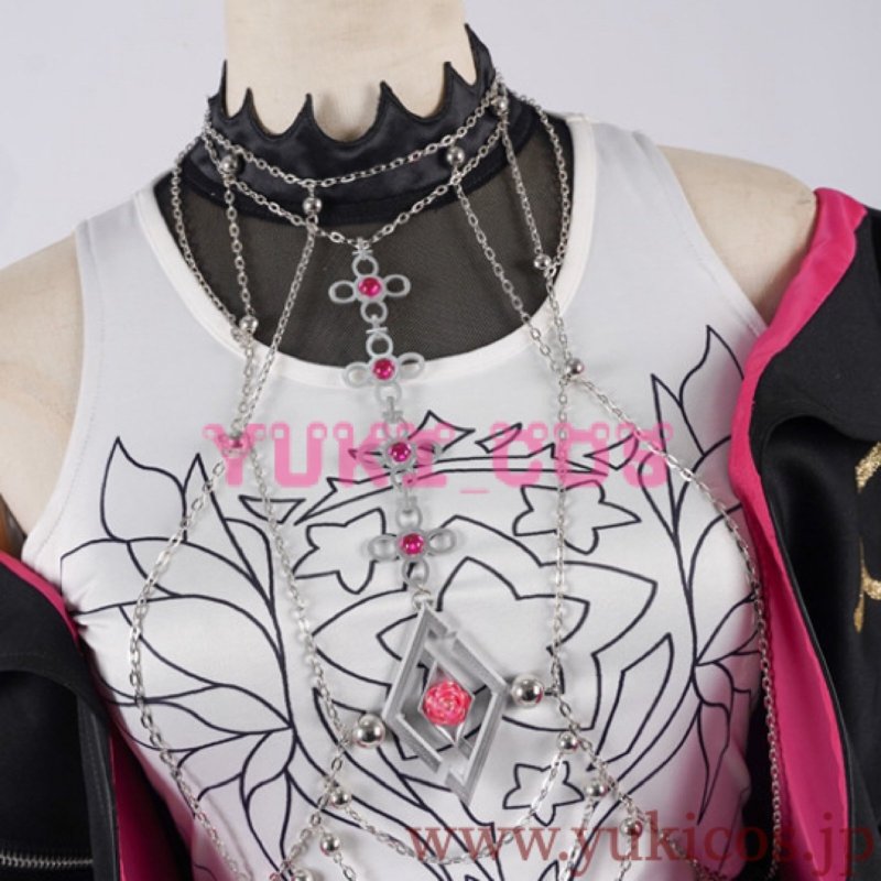 画像4: Vtuber　ホロライブ 　FLOW GLOW　Isaki Riona　響咲リオナ　コスプレ衣装　送料無料 (4)