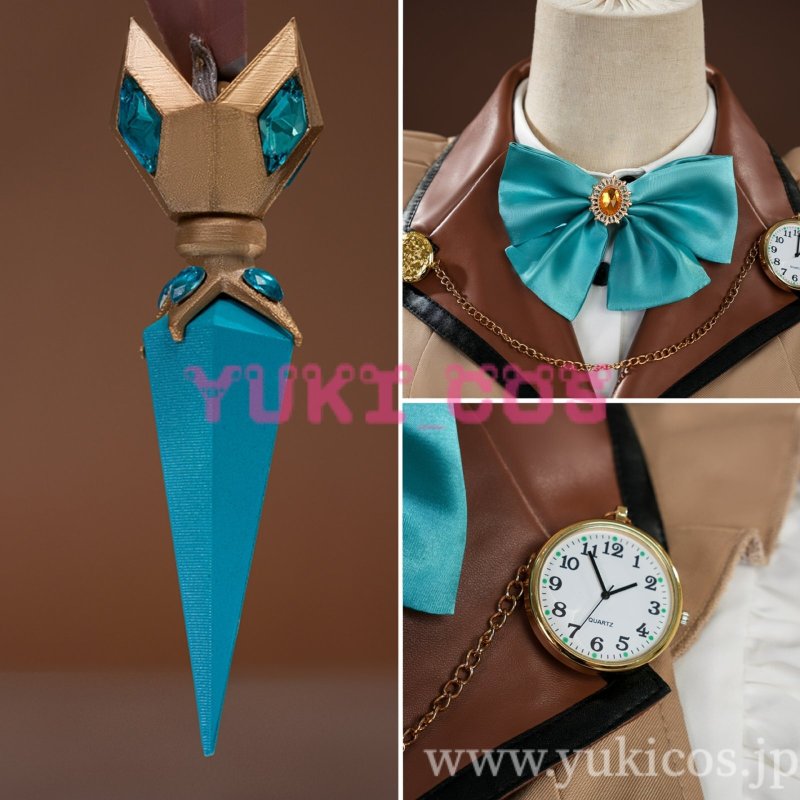 画像11: 王者栄耀　おうじゃえいよう　Honor of Kings　小喬　secret evidence seekers　コスプレ衣装　送料無料 (11)