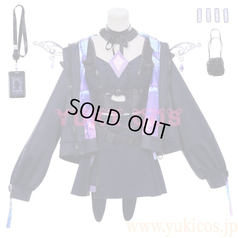 画像1: Vtuber　ホロライブEN　 Koseki Bijou　古石ビジュ―　コスプレ衣装　送料無料 (1)