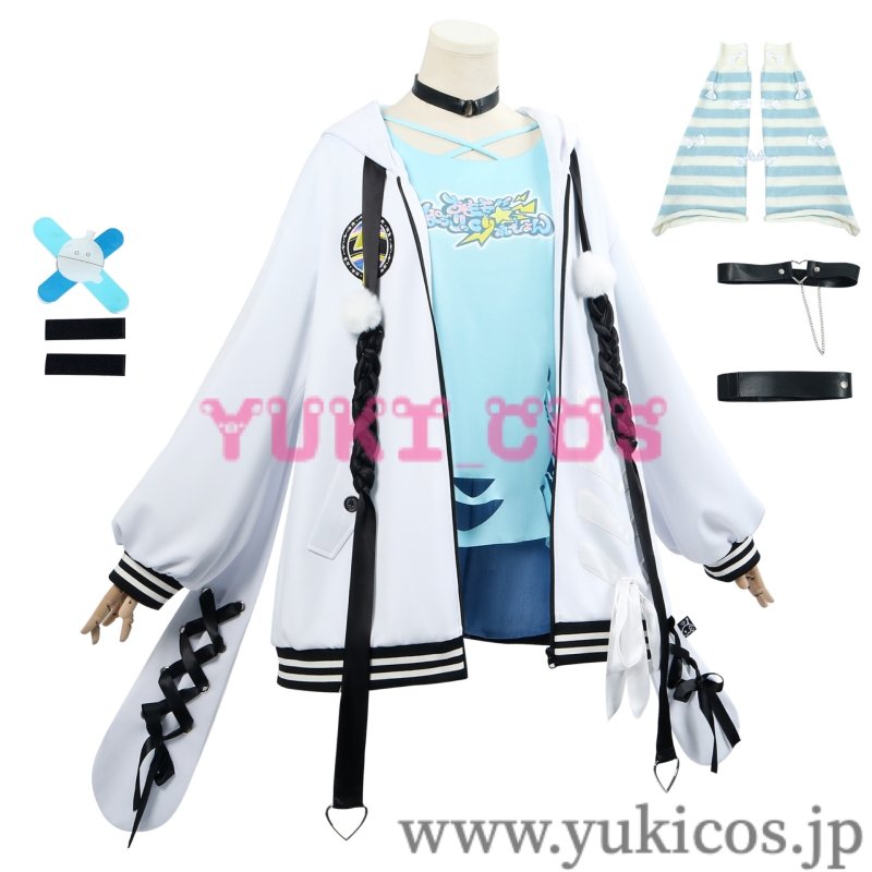 画像3: Vtuber　ホロライブ 　FLOW GLOW　Mizumiya Su　水宮枢　コスプレ衣装　送料無料 (3)