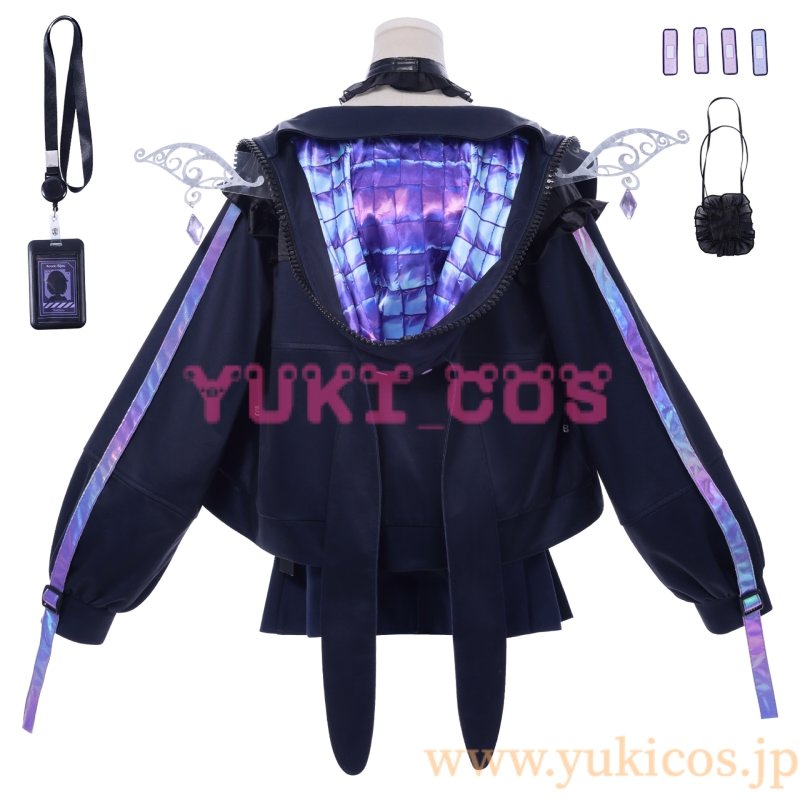 画像3: Vtuber　ホロライブEN　 Koseki Bijou　古石ビジュ―　コスプレ衣装　送料無料 (3)