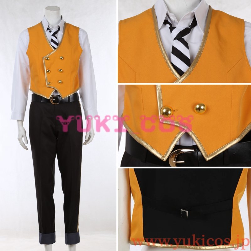 画像2: ツイステッドワンダーランド ツイステ サバナクロー寮 レオナ キングスカラー 制服 コスプレ衣装 送料無料 (2)