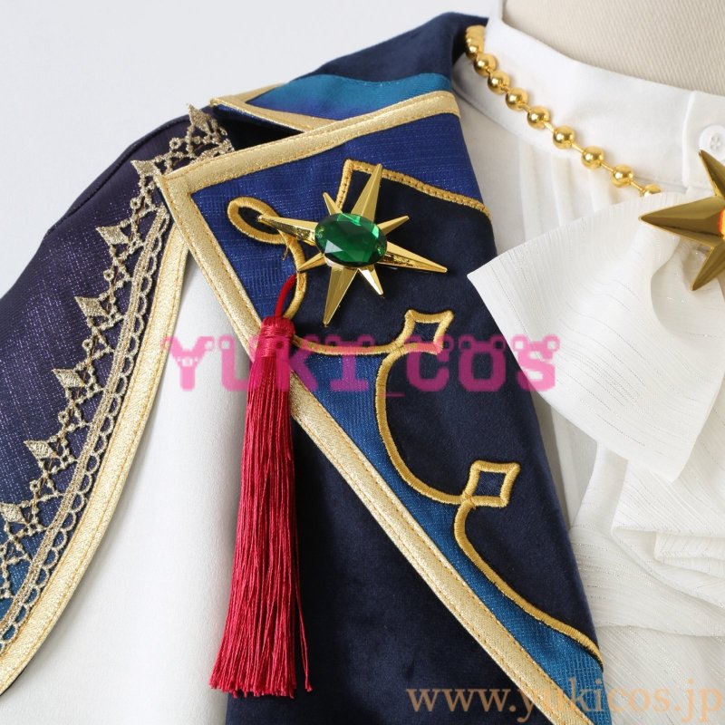 画像4: あんさんぶるスターズ！！　あんスタ　ES idol song season5 vol.11　星の鳴動響きし時に　斎宮宗　影片みか　コスプレ衣装　送料無料 (4)