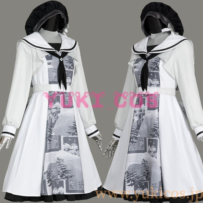 画像4: プロジェクトセカイ　プロセカ　優しい音色の記憶　宵崎奏　想望のセーラー　コスプレ衣装　送料無料 (4)